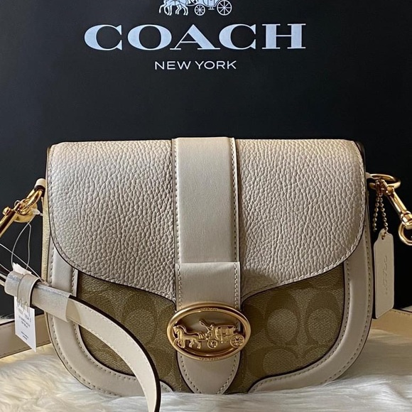 Coach Handbags - C2806 - Coach Georgie Saddle Bag